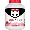 Muskuļi Piens Genuine Protein Pulveris, Zemenes 'N Crème, 32g Olbaltumvielas, 4.94 Pound