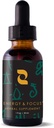 Redmint Enerģija & Fokuss Ārstniecības augu pincture -- Ārstniecības augu papildinājums Sakot seno TCM gudrība -- Natural atbalsts Boost Enerģijas un asināt Focus ar Ashwagandha, Rhodiola, Schisandra, Svētā Bazilika - 30 ml