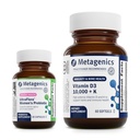 Metagēni D3 vitamīns 10 000 + K (60 Softgels) & UltraFlora Complete Sieviešu probiotikas (30 kapsulas) - Imūnās, kaulu un sirds veselības atbalsts - AIDS Gremošanas veselība