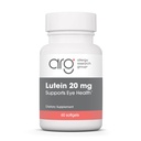 Alerģijas pētījumu grupa Luteīna papildinājums - acu vitamīni, 20mg luteīns un Zeaksantīns acīm, acu veselība, redzes aprūpe, softgels - 60 grāfs