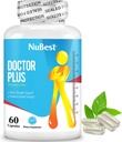 NuBest Doctor Plus ar kalciju, D3 vitamīnu, K2 vitamīnu (MK7), magnija kapsulām kaulu stiprumam, veseliem kauliem, imunitāti, kalcija Max Uzsūkšanos vecumam 10+ 60 kapsulas