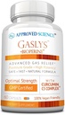 Apstiprināts Science® GaslysTM - Soothe Digestive Tract, Alleviates Gas and Kuņģa krampji - Artišoka pulveris, ingvers, Fenhen Seed - 60 Count of 1