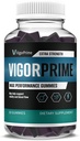Vigor Prime Performance Gummies Prime Vigor XL Gummy Pielikums, Vigor Prime XL Maksimālais spēks Advanced Shilajit Irish Sea Moss Fenugreek Gummies Kopējais enerģijas un Vitality Support (1 mēneša piedāvājums)
