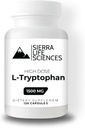 1500 mg lielas L-triptofāna devas maks. viegli samitrināmās kapsulās; bez lipekļa; bez GMO; 40 Pasniedzieni (vienīgais)