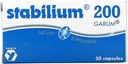 Nutricology Stabilium 200 - Dabīgs Miega līdzeklis pieaugušajiem, Stresa atvieglošanas bagātinātāji, Miega atbalsts, Zivju eļļa, A vitamīns, B6 vitamīns, Miega tabletes - 30 Skaits