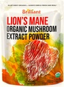 Ellie's Best Lions Mane sēņu ekstrakta papildinājums Organic 228 Servings - Double Extracted for Highest potenci - šķīdinātāji kafija, tēja, sulas uc 8oz