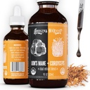 Hodgins Ražas Organiskā Lauvas Manē + Kordicepsa Tincture ; Ražots ar sēnēm, kas audzētas mūsu saimniecībā ASV ; Dual Extract ; Extra-Concentrated (4 fl oz)