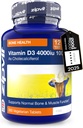 Zipvit vitamīns D3 4000iu x 360 tabletes - augstas stiprības vitamīns D ; uztur kaulu un muskuļu funkciju - uztur imūno sistēmu