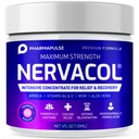 Farmaceitiskā neiropātija Nerva terapijas un palīdzības krēms - maksimālais spēks Relief krēms kājām, rokām, kājām, pirkstiem Ietver alfa liposkābi, arnicu, B6 vitamīnu, Aloe Vera, MSM - efektīvs nomierinošs 4oz