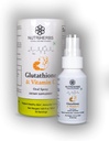 Nutriherbs Glutatione Oral Spray ar vitamīnu C - Uzlabota Absorbcija, Antioksidantu piedevas, Atbalsts Imunitāte, Veselīga āda un mati (30 ml iepakojums 2)
