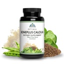 Optimālas veselības sistēmas BonePlus kalcijs; stipri absorbējams pahelāts Kalcijs + ipriflavons, probiotikas, augu enzīmi; Kaulu stipruma papildinājums; 90 kapsulas