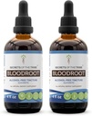 Tribe asiņaino rotu noslēpumi Tinktūra Bezspirta ekstrakts, Responsīvi audzēti Asiņaino rotu (Sanguinaria Canadensis) Kaltētas saknes Tincture papildinājums (2x4 FL OZ)