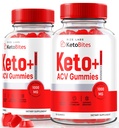 rize laboratorijas - Keto Bites ACV Gumijas Advanced svara zudums, Visi dabas Apple Sidra Etiķa papildinājums (120 Gumijas)