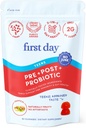 Pirmdiena Pusaudžu Gut Susteiner Tribiotic Gumies – 3-in-1 Prebiotikas, probiotikas un postbiotikas papildinājums – Atbalsta Gremošanas, Ādas, Mutes un imūnās veselības, uzturvielu Absorbcija un augšana – 30 dienu piegādes