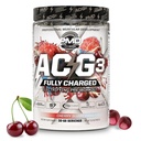 PMD Sports ACG3 Pilnībā uzlādēts - elektrificējošs pirms Workout pulveris - Augsta enerģija & sūknis Pre Workout vīriešiem un sievietēm, lai maksimizētu fokusu, izturību un veiktspēju - Ķiršu slušas (30-60 Kalpo)
