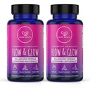 Plūsmas un trūdēšana Dabiskais Hormonu Balanss sievietēm - PMS & Menopause Relief for Cromps, Mood Swings & Night Sweats with Donq Quai & Black Cohosh for Menopause - 60 Vegan kapsulas (2 iepakojums)