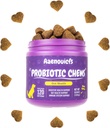 Probiotikas suņiem,Dog probiotikas un gremošanas enzīmi,Veselība un Imūnsupport. Atvieglo aizcietējumu, sliktu elpošanu, meteorismu un kuņģa darbības traucējumus. Veterinārārsts Attīstīts,120 Košļā, Pīļu Flavors.