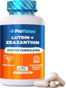ProVision Lutein & Zeaxanthin Papildinājumi Auga luteīns & Zeaxanthin Acu vitamīni - Zeaxanthin Plus Lutein Papildinājums acīm - 30 kapsulas