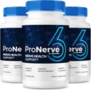 NutraRize (3 iepakojumi) ProNerve6 Neiropātija, ProNerve 6 Nerve atbalsta papildinājums, Pro Nerve 6 kapsulas, ProNerve6 Pastillas Atsauksmes (180 kapsulas)
