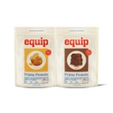 Equip Foods Prime Protein Pulveris Peanut sviests un prime Protein pulveris Šokolāde