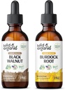 Melnais valrieksts Tinktūra 2 fl oz & dadzis Saknes Tincture 2 fl oz