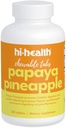 Hi-Health Papaya ananass Chewable Tabs (250 tabletes)