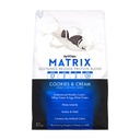 Syntrax Nutrition Matrix - pastāvīgas atlaišanas proteīnu Blend, Cookies & Cream 5 lbs. Real Cookie gabali