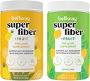 Bellway Super Fiber pulveris + augļi, bez cukura Organic Psyllium Husk pulveris Fiber papildinājums regularitātei, uzputošanas Reljefs & Gut veselība, ne-GMO, ananasu Passion augļi un citrona laimi