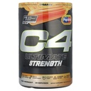 Cellucor C4 Ultimate Strength Pirms Workout Pulveris - Tri-stim pieredze 300mg kofeīns+TeaCrin+Dynamine - kreatīns un beta-alanīns - enerģijas papildinājums vīriešiem un sievietēm - Orange Popsicle, 20 Kalpo