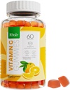 Khair Halal C vitamīns Gumies - ne ĢMO, bez lipekļa, bez želatīna, veģetārs - Imūnsupport Gumies, Halal Delicious Vitamīni pieaugušajiem un bērniem - 60 Gumijas