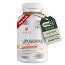 Liposomālais vitamīns C 1400mg- 180 Vegan Capsules- China Free Sastāvdaļas, Tauki Šķīstoši Augsta Absorbcija VIT C- Atbalsta Veselīga Imūnsistēma un Kolagēns Booster- Spēcīgs Antioksidants Papildinājums