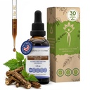 Noslēpumi no Tribe stinging Nettle Alkohola brīva šķidruma ekstrakts, Stinging Nettle (Urtica Dioica) Kaltētas saknes (2 FL OZ)
