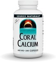 Avots Dabas Coral Kalcijs - 600mg - 240 Kapsulas