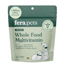 Fera Mājdzīvnieki Visa pārtika Multivitamīnu Kaķi un suņi Pārtikas Topper ar probiotikām, antioksidanti, & Essential Dog Vitamīni & Minerals - Nutrients no augļiem, dārzeņiem, & Orgānu Gaļa - 3.7 oc