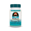 Avots Dabas labsajūta vitamīns D-3 2000 iu Bioaktīvā forma imūnās veselības* - 200 softgels