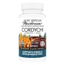 Host Defense CordyChi Kapsulas - Enerģijas un Imūnās Atbalsta Papildinājums - Cordyceps & Reishi Sēņu Papildinājums Relaksācija un Elpošanas Atbalsts - AIDS pret nogurums - 60 Kapsulas (30 Kalpo)