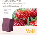 Yoli® Passion Energy Drink pulvera maisījums - dabas enerģijas dzērienu maisījums izturībai un izturībai, 30 iepakojumi - Berry