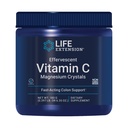 C vitamīns Magnija kristāli, tūlītēja izvairīšanās no neregulāra aizcietējuma, bez lipekļa, ne- GMO, veģetārs, net. 180 Grams