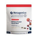 Metagēni Perfect Protein Pea & Rice - augu bāzes proteīns Pulveris ar 20g Protein & 3.5g BCAAs - atbalsta muskuļu augšanu un atjaunošanos - Nav GMO, bez lipekļa, bez piena - Vanilla - 30 Kalpo