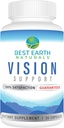 Vision Support Formula Papildinājums ar acu vitamīniem, luteīns, vitamīns A, Quercetin un vairāk - 30 Skaits
