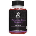 Halals Melatonīns Gumijas; 2,5 mg - 5 mg; Miega un miega atbalsts; Dabīgs, veģetārs, ne-ĢMO; bez lipekļa; bez želatīna; Ault, vīriešiem un sievietēm; 45-90 Servējumi