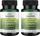 Swanson Full Spectrum 7 Sēņu komplekss 60 Veg Caps (2 iepakojumi)