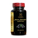 ACAI Berry Extract - acai Berry Cleanse, Non-GMO, ekstrakts, pretnovecošanās papildinājums Acai Berry ekstrakts sievietēm un vīriešiem, labsajūta - 1 pudele 60 kapsulas