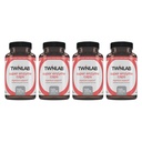 Twinlab Super Enzīmi Caps - Aizcietējuma papildinājums ar gremošanas enzīmiem - 50 kapsulas (iepakojums no 4)