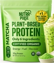 Vegan Protein pulveris – 20g Organic augu bāzes proteīns – Zems Karbs, bez lipekļa, bez sojas, bez piena – bez cukura, bez mākslīgiem saldinātājiem – Gludeklis, Cepšana un gatavošana Draudzīgi – 1 iepakojums
