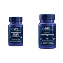 Life Extension Melatonīna IR/XR & Optimizēta Ashwagandha - Miega, Stresa atvieglošana, Fokuss, Atmiņa - 60 kapsulas