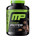 MusclePharm Combat Protein Powder, Chocolate Milk Flavor, Kurināmie Muskuļi Produktīviem Trenažieriem, 5 Olbaltumvielas Avoti Tostarp Sūkalu Olbaltumvielas Isolāts & Olu Albumīns, Bez lipekļa, 6.2 £, 77 Kalpo