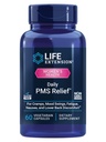 Life Extension Daily PMS Relief, Menstrual Comfort papildinājums, ar PMS saistīti krampji, diskomforta sajūta muguras lejasdaļā, garastāvoklis, ingvers, magnijs, B6, bez lipekļa, ne-GMO, 60 kapsulas