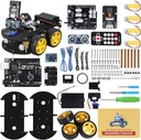 ELEGOO UNO R3 Smart Robot Car Kit V4 priekš Arduino Robotics priekš Kids Ages 8-12 12-16 STEM Science Komplekti Kodēšanas dāvanas 8 9 10 11 12 13 14 15 16 Year Old Boys Girls Teens Cool Engineering Building Rotaļlietas