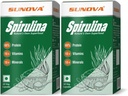 Spirulina kapsulas – dabas Superfood and Nutritional Addition, Spirulina pilna ķermeņa balstam – 60 kapsulas (2. iepakojums)